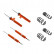 Suspension Kit, coil springs / shock absorbers STR.T KIT