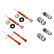 Suspension Kit, coil springs / shock absorbers STR.T KIT