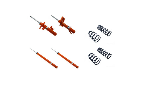 Suspension Kit, coil springs / shock absorbers STR.T KIT