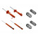 Suspension Kit, coil springs / shock absorbers STR.T KIT