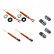 Suspension Kit, coil springs / shock absorbers STR.T KIT