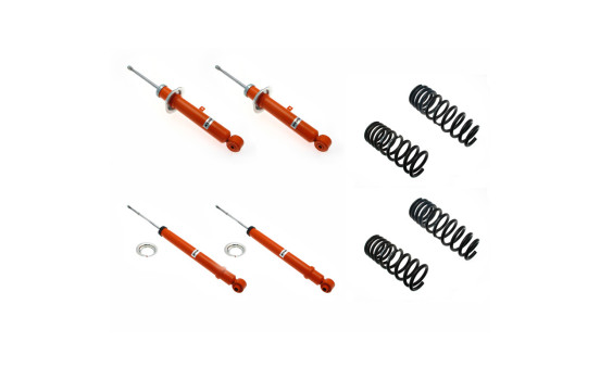Suspension Kit, coil springs / shock absorbers STR.T KIT