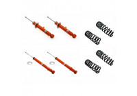 Suspension Kit, coil springs / shock absorbers STR.T KIT