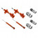 Suspension Kit, coil springs / shock absorbers STR.T KIT