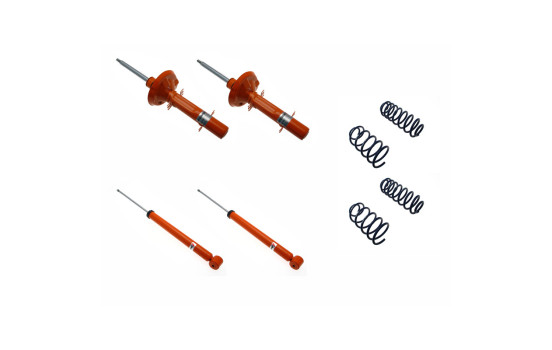Suspension Kit, coil springs / shock absorbers STR.T KIT