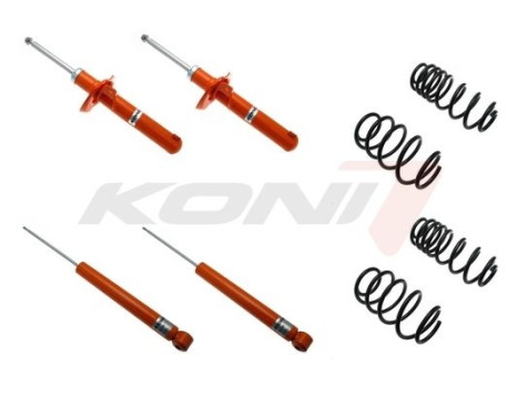 Suspension Kit, coil springs / shock absorbers STR.T KIT, Image 2