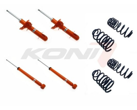 Suspension Kit, coil springs / shock absorbers STR.T KIT, Image 2