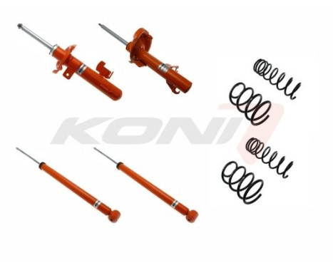 Suspension Kit, coil springs / shock absorbers STR.T KIT, Image 2