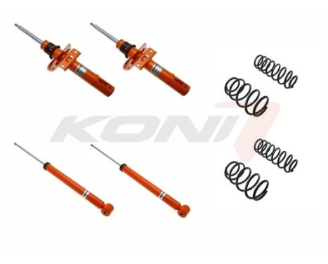 Suspension Kit, coil springs / shock absorbers STR.T KIT, Image 2