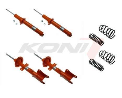 Suspension Kit, coil springs / shock absorbers STR.T KIT, Image 2