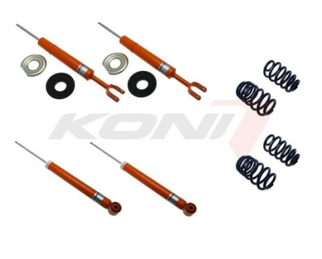 Suspension Kit, coil springs / shock absorbers STR.T KIT, Image 2