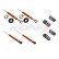 Suspension Kit, coil springs / shock absorbers STR.T KIT, Thumbnail 2