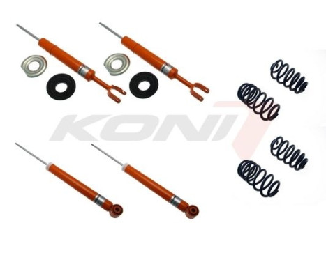 Suspension Kit, coil springs / shock absorbers STR.T KIT, Image 2