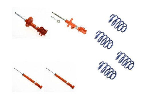 Suspension Kit, coil springs / shock absorbers STR.T KIT, Image 2
