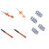 Suspension Kit, coil springs / shock absorbers STR.T KIT, Thumbnail 2