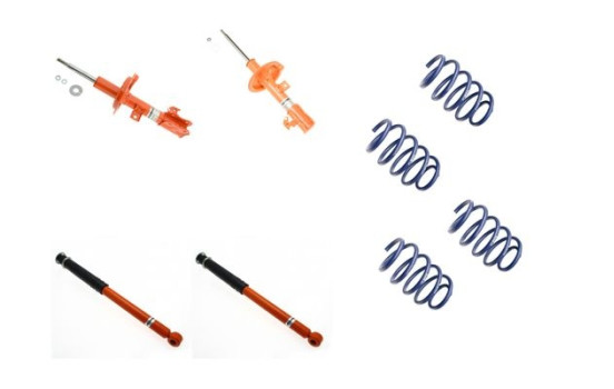 Suspension Kit, coil springs / shock absorbers STR.T KIT, Image 2