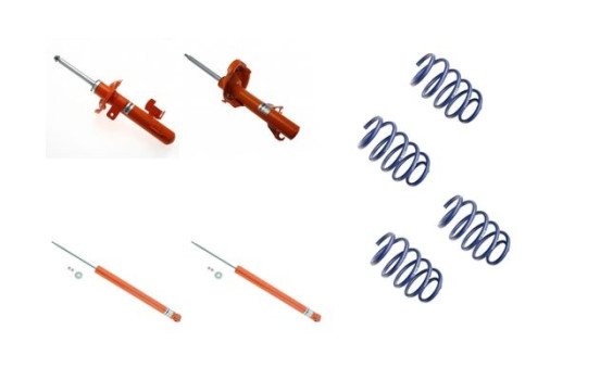 Suspension Kit, coil springs / shock absorbers STR.T KIT, Image 2