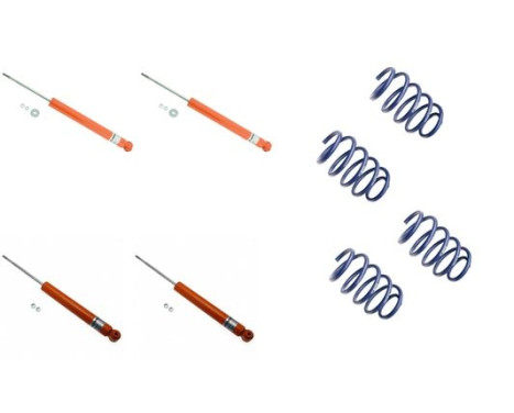 Suspension Kit, coil springs / shock absorbers STR.T KIT, Image 3
