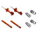 Suspension Kit, coil springs / shock absorbers STRightT KIT