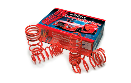 AutoStyle lowering springs suitable for Audi Q4 40 E-Tron 77Kwh 04/2021- 30/25mm