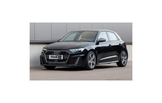 H&R lowering springs Audi A1 Sportback 40 TFSI (GB) incl. Adaptive dampers / sports suspension 2018- - VA, Image 2