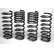 H & R lowering springs Audi A6 Avant 8 / 11- 35-40 mm VA 1186kg->