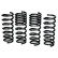 H & R lowering springs Ferrari 458 Italia Coupe 2009- 25mm