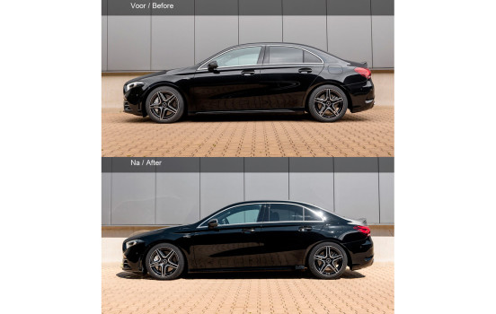 H&R Lowering springs Mercedes CLA35 AMG 2019- VA25 / AA15mm, Image 7