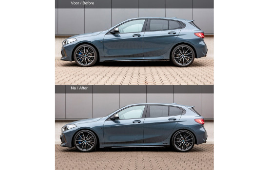 H&R Lowering springs suitable for BMW 1-Series xDrive F40 incl M135i xDrive 4WD 2019- from 1050 kg VA, Image 4