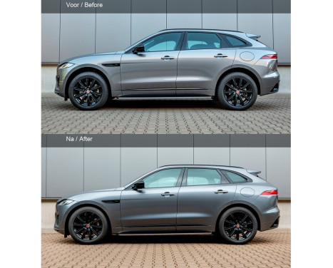 H&R Lowering springs suitable for Jaguar F-Pace P400e (PHEV) 4WD 2020- VA55/AA45mm, Image 3