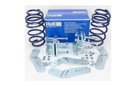 H&R lowering springs Volkswagen Caddy / Life 2WD from 1131kg VA-Last 2004- VA40 / AA60mm