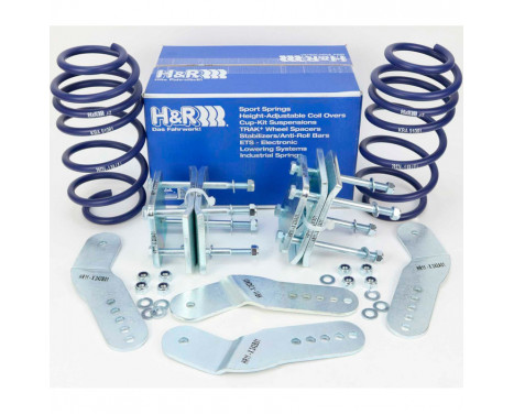 H&R lowering springs Volkswagen Caddy / Life 2WD up to 1130kg VA-Load 2004- VA40 / AA60mm