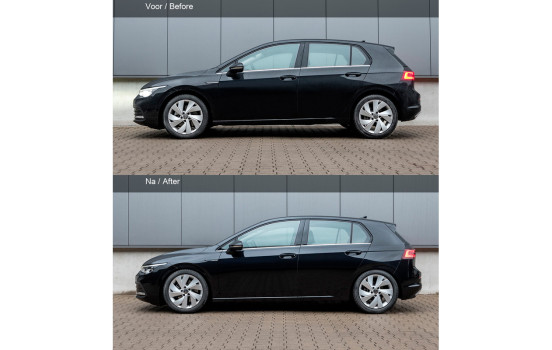 H&R Lowering springs Volkswagen Golf VIII 2020- from 991kg VA-Last VA45 / AA45mm, Image 3