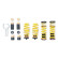 KW height-adjustable spring set