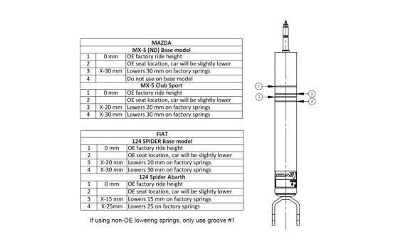 KONI Sport shock absorber Fiat 124 Spider incl. Abarth 2016- / Mazda MX5 / Miata ND 1.5 / 2.0 (rear) 8241-1305SPORT, Image 2