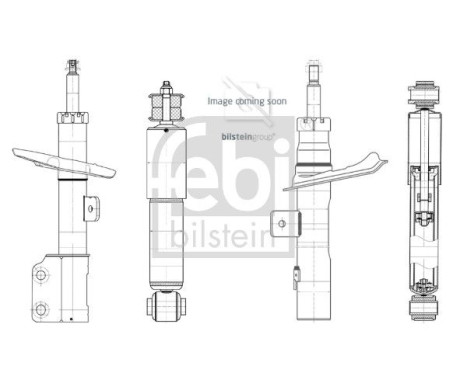 Shock absorber 1002541 FEBI