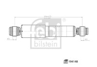 Shock absorber 194148 FEBI