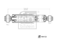 Shock absorber 194153 FEBI