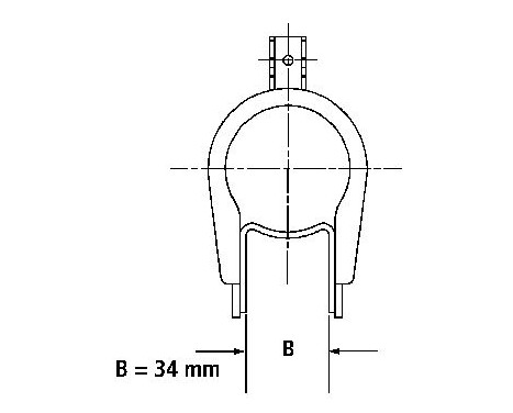 Shock Absorber 200 052 Sachs, Image 2