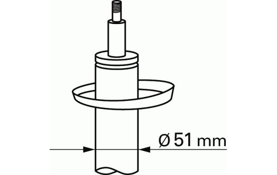 Shock Absorber 313 681 Sachs