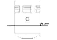 Shock absorber 3338073 Kayaba