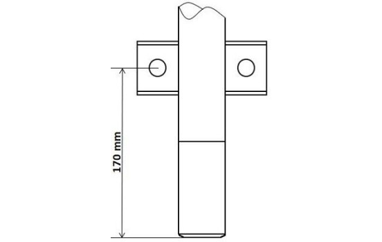 Shock absorber 3348090 Kayaba