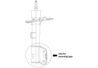 Shock absorber 3358032 Kayaba