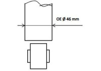 Shock absorber 3410135 Kayaba