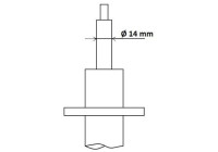 Shock absorber 3418009 Kayaba