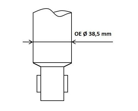 Shock absorber 3430079 Kayaba, Image 2