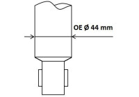 Shock absorber 3438023 Kayaba