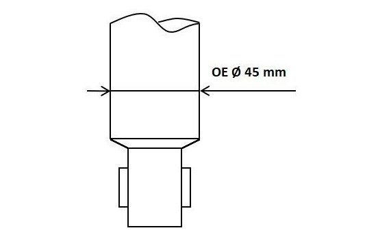 Shock absorber 3448037 Kayaba