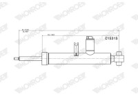 Shock absorber C1531S Monroe