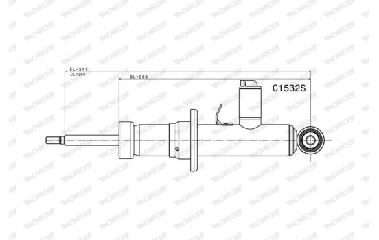 Shock absorber C1532S Monroe, Image 2